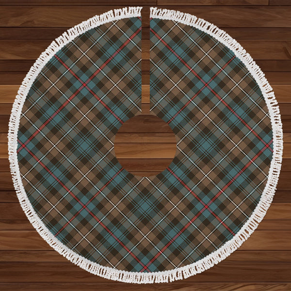 MacKenzie Weathered Tartan Christmas Tree Skirt