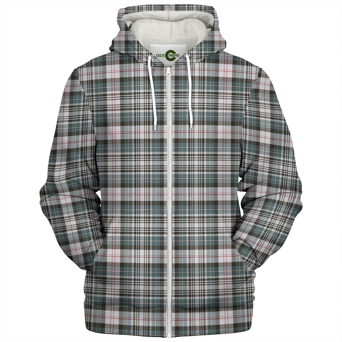 MacKenzie (Seaforth) Highland No 2 Weathered Tartan Sherpa Hoodie