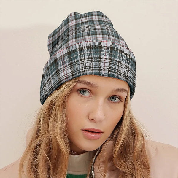 MacKenzie 2 Weathered Tartan Knitted Beanie