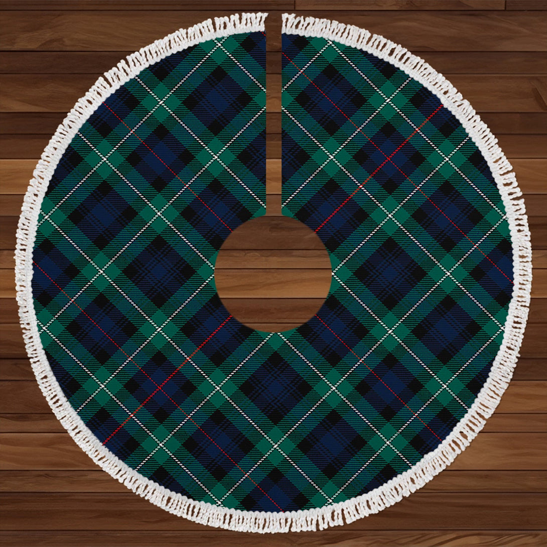 MacKenzie (Seaforth) Highland No 2 Modern Tartan Christmas Tree Skirt