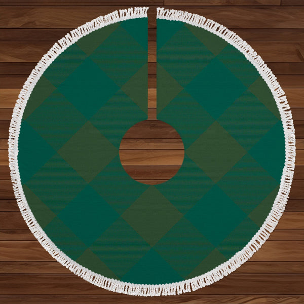 MacKillen Hunting Modern Tartan Christmas Tree Skirt