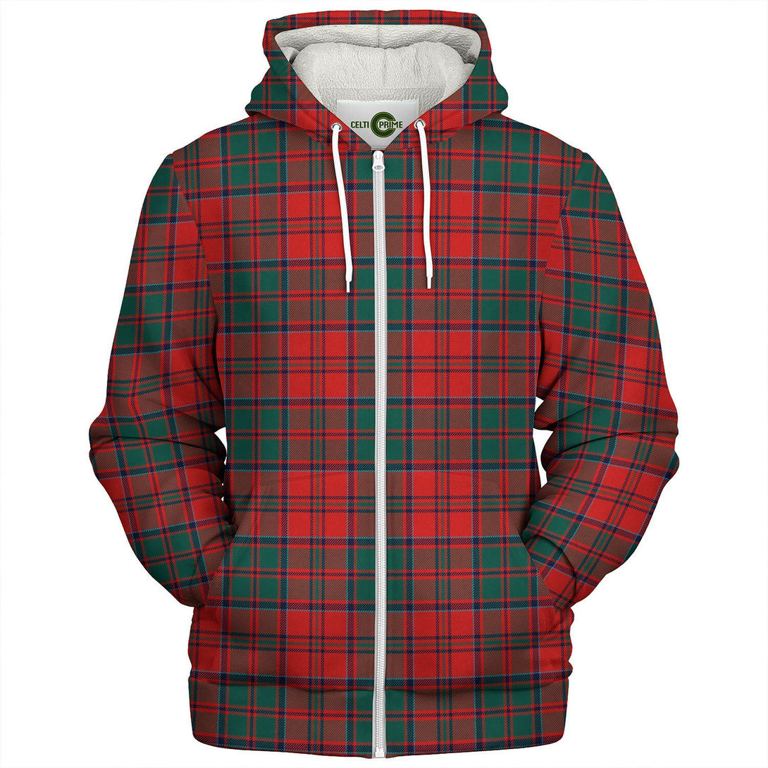 MacKillop Modern Tartan Sherpa Hoodie