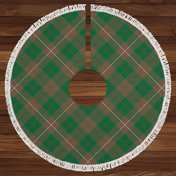 MacKinnon Hunting Ancient Tartan Christmas Tree Skirt