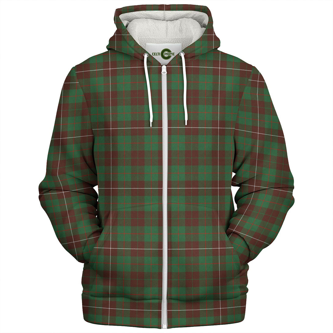 MacKinnon Hunting Modern Tartan Sherpa Hoodie