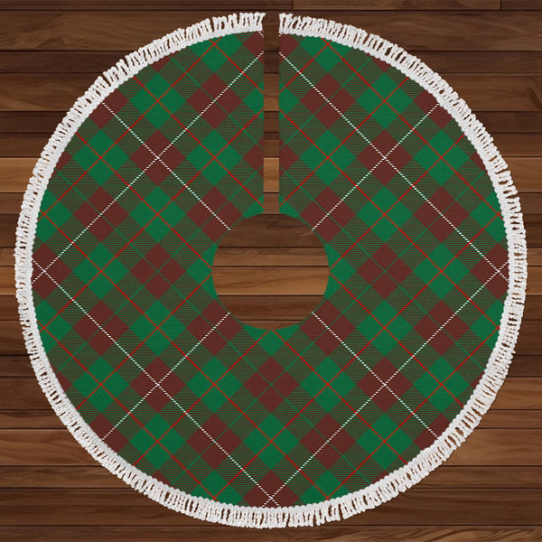 MacKinnon Hunting Modern Tartan Christmas Tree Skirt