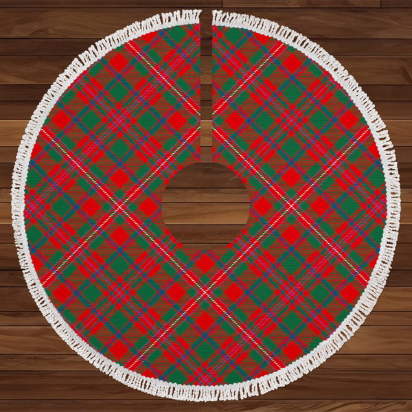 MacKinnon Modern Tartan Christmas Tree Skirt