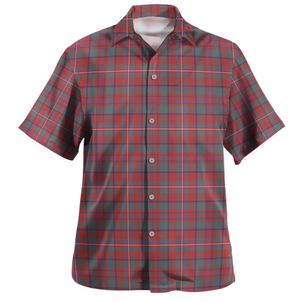 MacKinnon Weathered Clan Badge Tartan Hawaiian Shirt