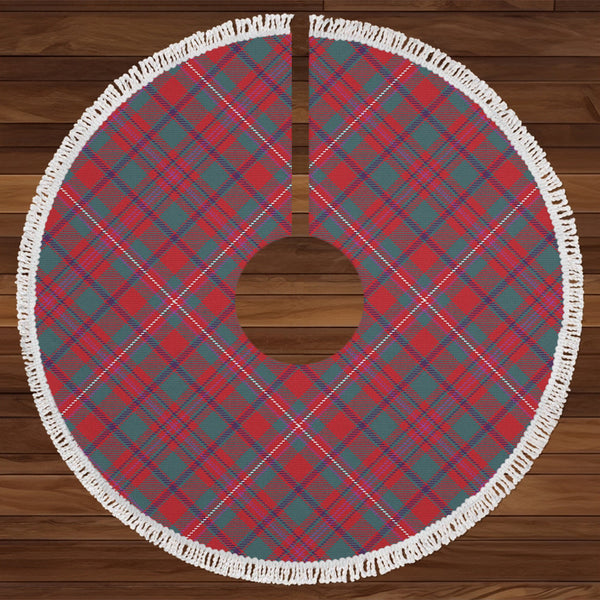 MacKinnon Weathered Tartan Christmas Tree Skirt