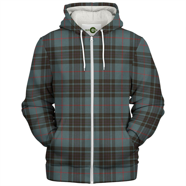 MacKinross Weathered Tartan Sherpa Hoodie