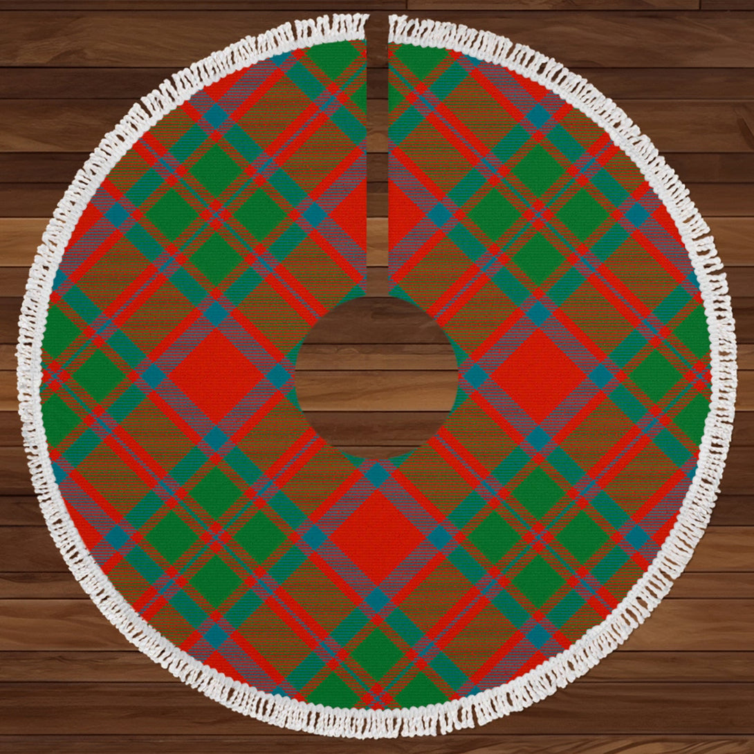 MacKintosh Ancient Clan Badge Tartan Christmas Tree Skirt