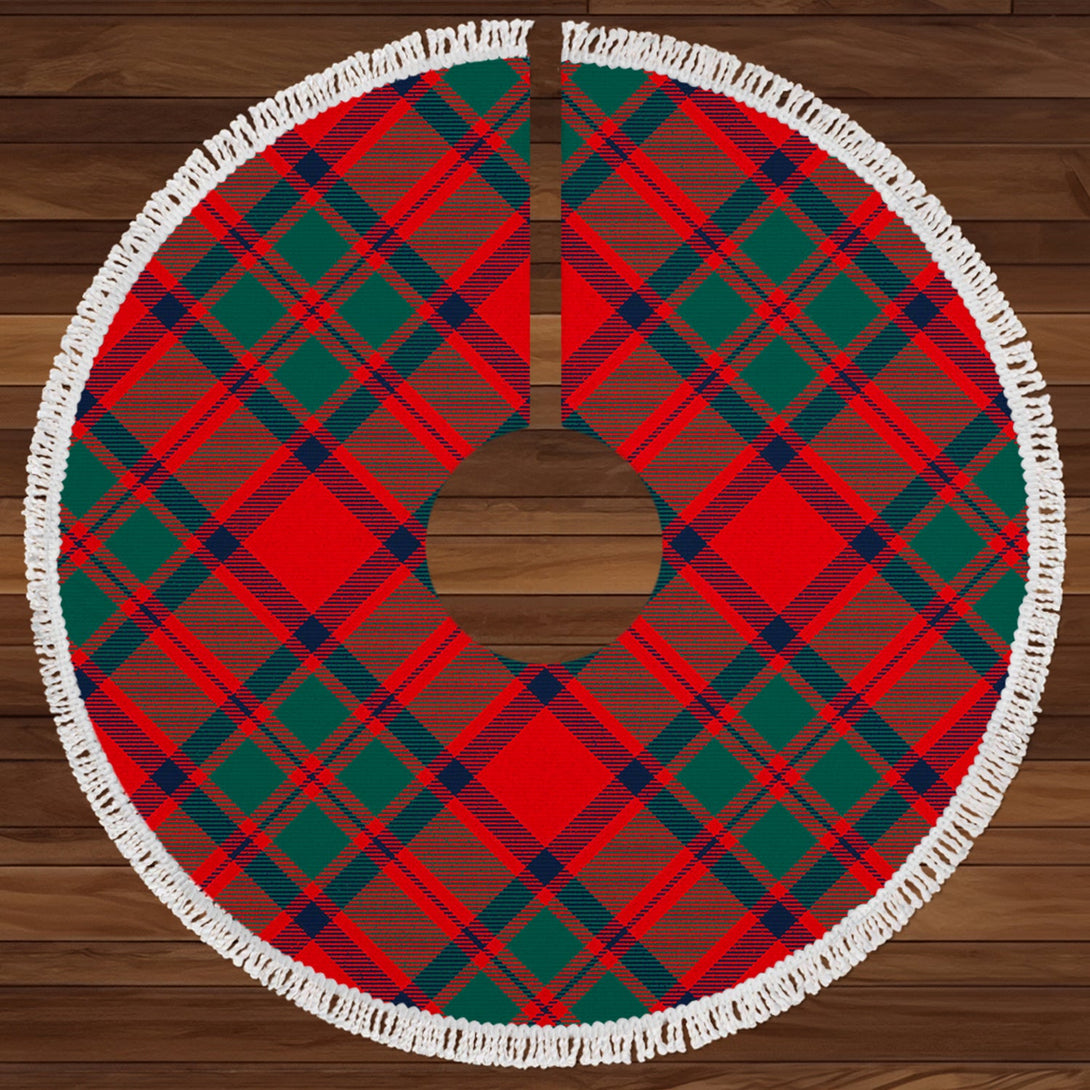 MacKintosh Modern Clan Badge Tartan Christmas Tree Skirt