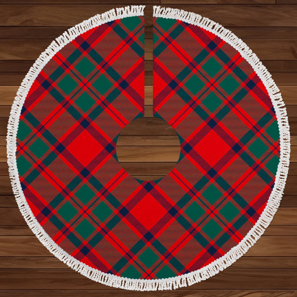 MacKintosh Modern Clan Badge Tartan Christmas Tree Skirt