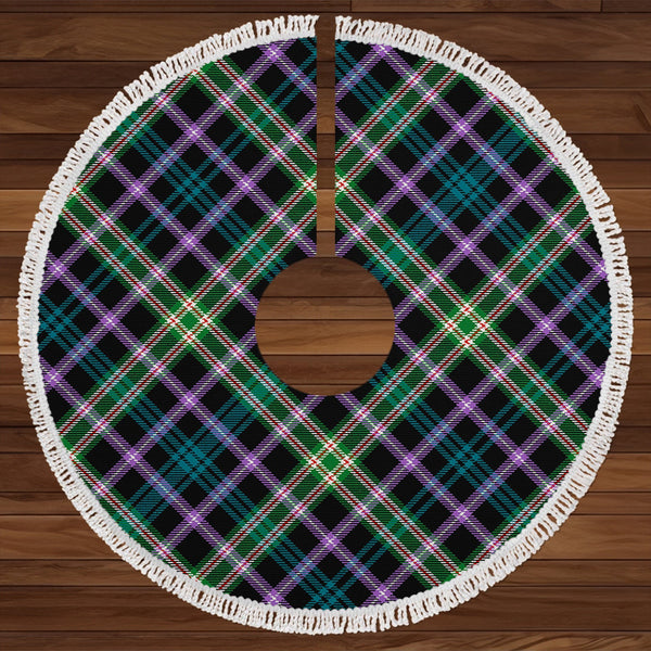 MacKusick Ancient Tartan Christmas Tree Skirt