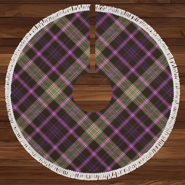 MacKusick Weathered Tartan Christmas Tree Skirt