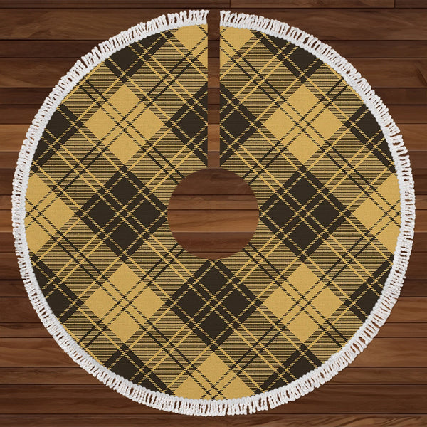 MacLachlan Chief-s Dress Weathered Tartan Christmas Tree Skirt