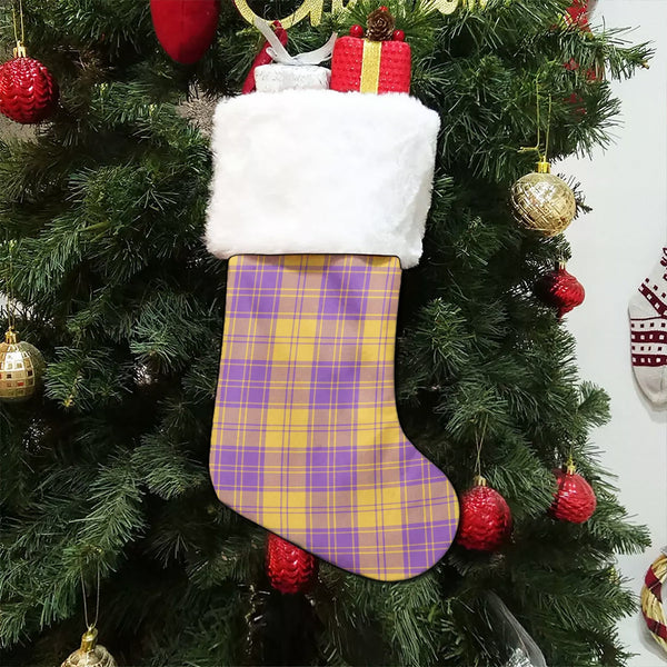 MacLachlan Chief-s Dress- Blue Ancient Tartan Christmas Stocking