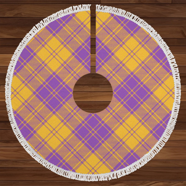 MacLachlan Chief-s Dress- Blue Ancient Tartan Christmas Tree Skirt