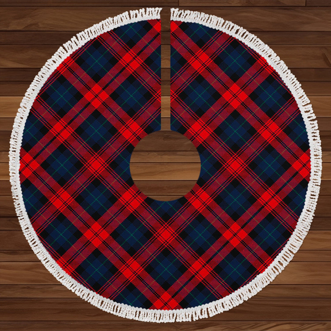 MacLachlan Modern Tartan Christmas Tree Skirt