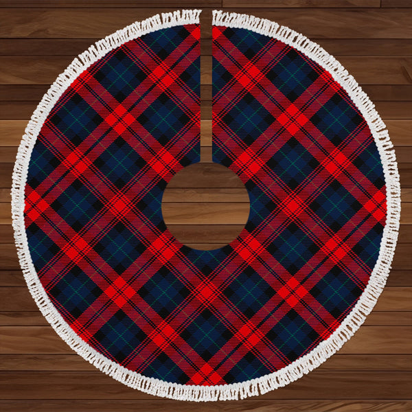 MacLachlan Modern Tartan Christmas Tree Skirt