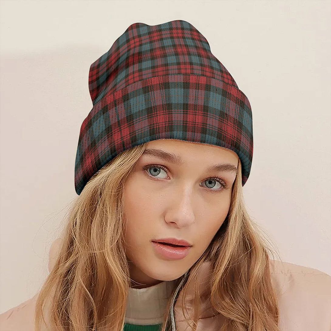 MacLachlan Weathered Tartan Knitted Beanie