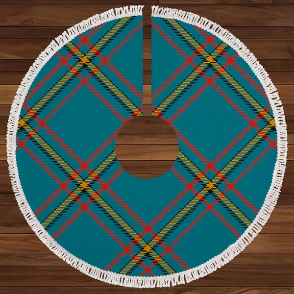 MacLaine of LochBuie Hunting (MacLaine) Ancient Clan Badge Tartan Christmas Tree Skirt