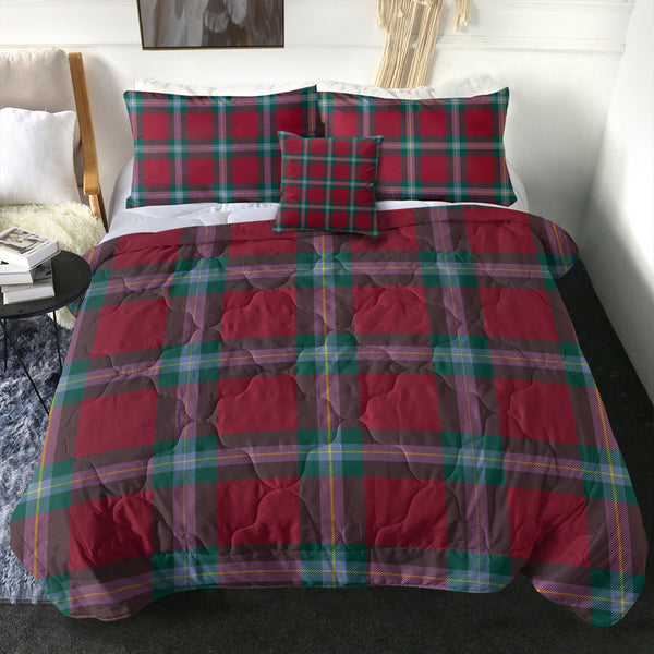 MacLaine of LochBuie (Cockburn) (MacLaine) Modern Clan Badge Tartan Comforter