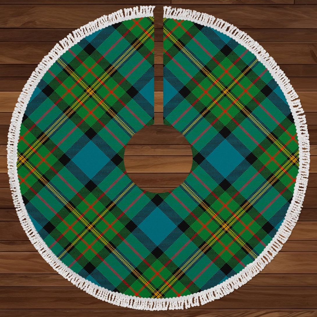 MacLaren Ancient Clan Badge Tartan Christmas Tree Skirt