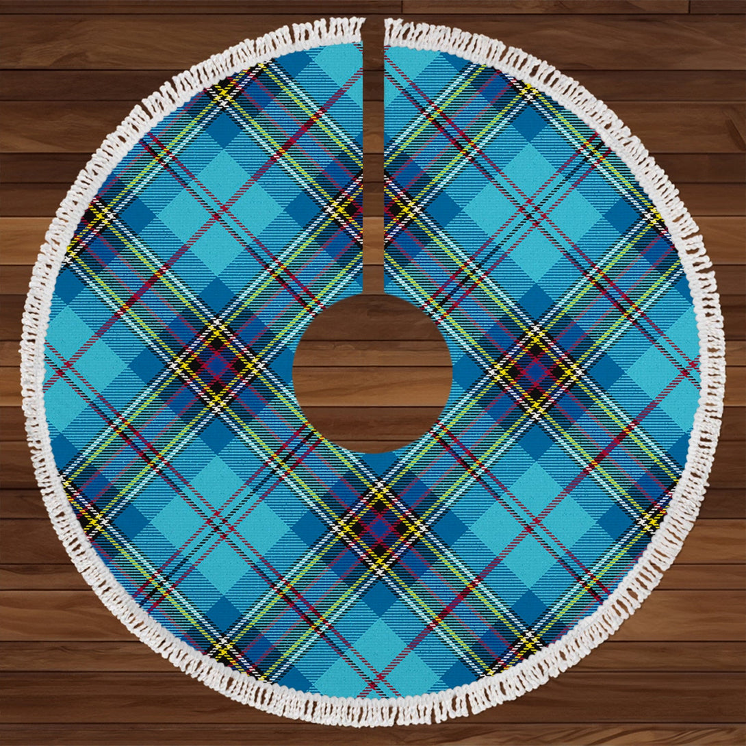 MacLean 2 Modern Tartan Christmas Tree Skirt