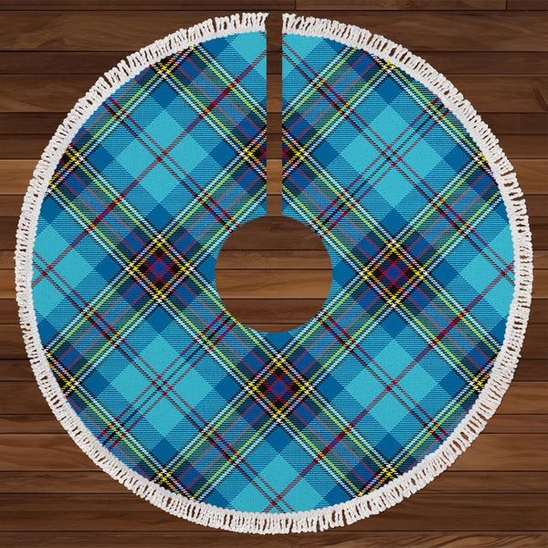 MacLean 2 Modern Tartan Christmas Tree Skirt