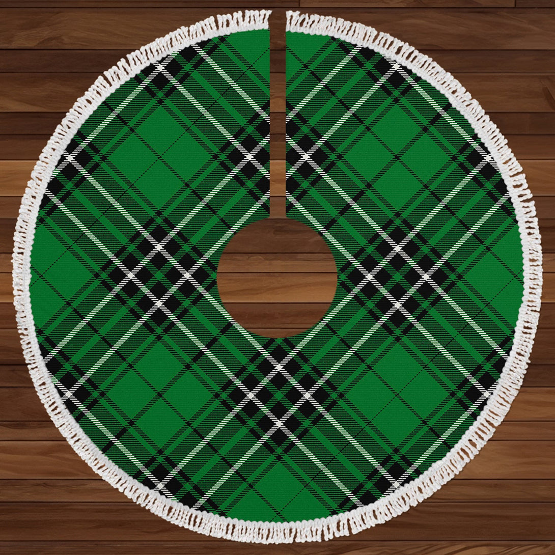 MacLean of Duart Hunting (Vestiarium Scoticum) Ancient Clan Badge Tartan Christmas Tree Skirt