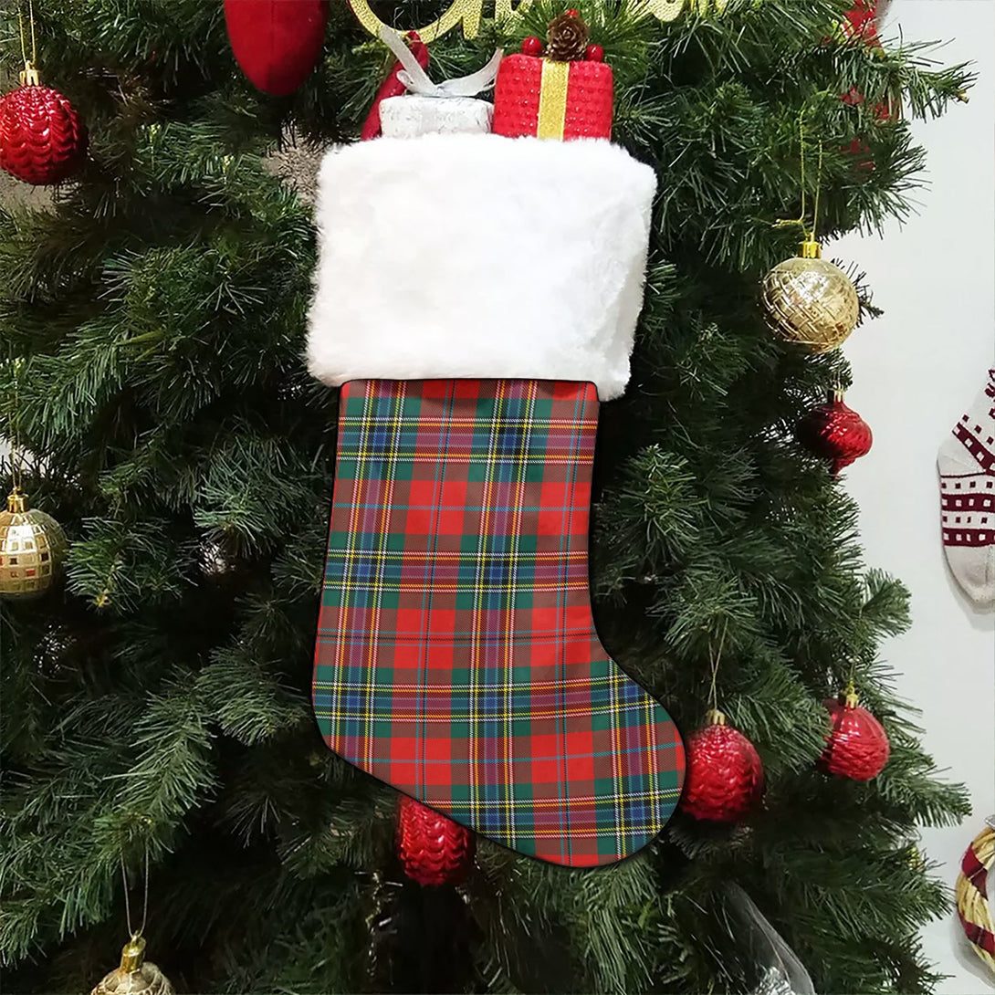 MacLean of Duart Modern Tartan Christmas Stocking