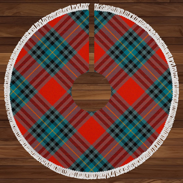 MacLeay Ancient Clan Badge Tartan Christmas Tree Skirt