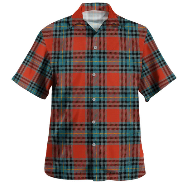 MacLeay Ancient Clan Badge Tartan Hawaiian Shirt