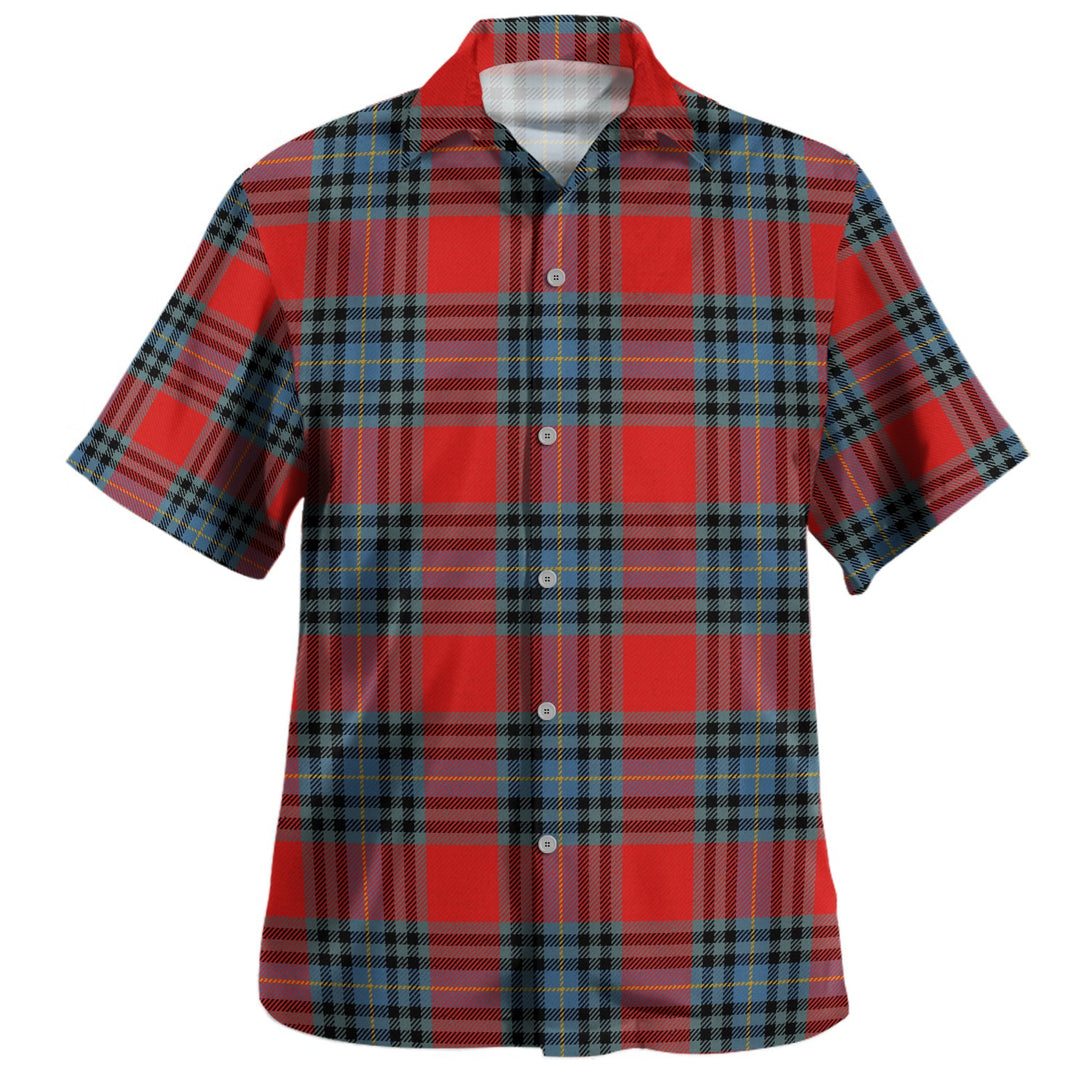 MacLeay Modern Clan Badge Tartan Hawaiian Shirt