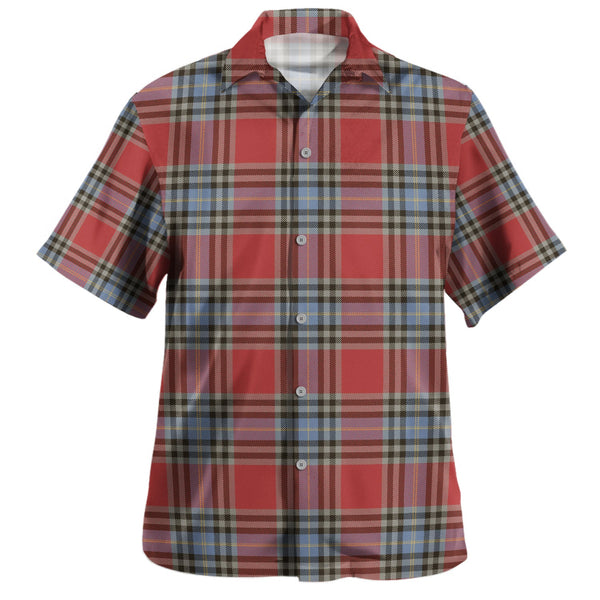 MacLeay Weathered Clan Badge Tartan Hawaiian Shirt