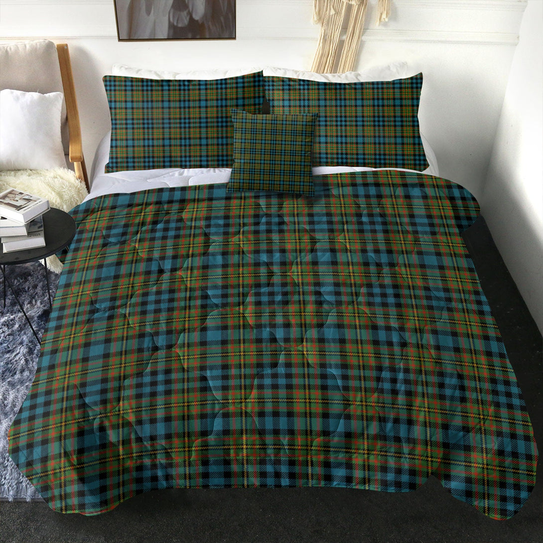 MacLellan Ancient Clan Badge Tartan Comforter