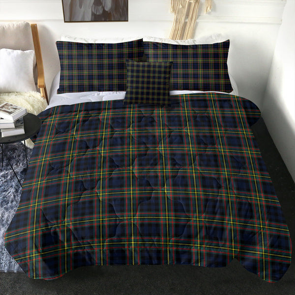 MacLellan Modern Clan Badge Tartan Comforter