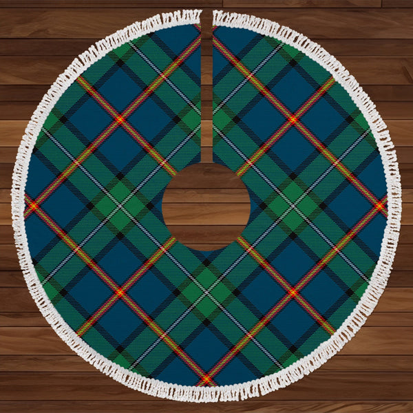 MacLeod German Modern Tartan Christmas Tree Skirt