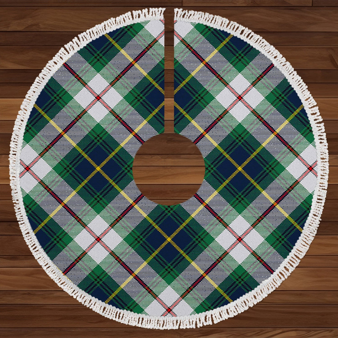 MacLeod of California Modern Tartan Christmas Tree Skirt