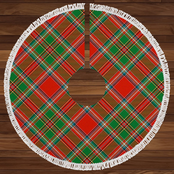 MacLeod of Gesto Ancient Clan Badge Tartan Christmas Tree Skirt