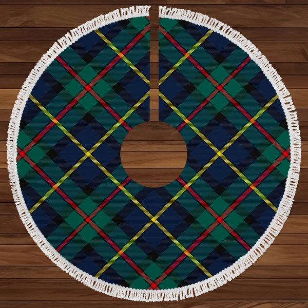 MacLeod of Harris (MacLeod Hunting) Modern Clan Badge Tartan Christmas Tree Skirt