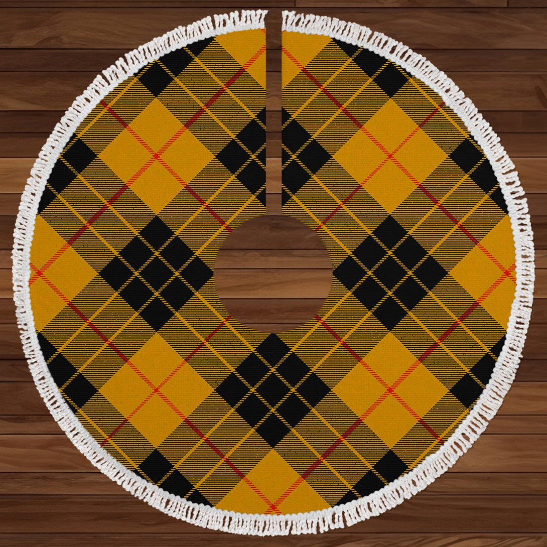 MacLeod of Lewis Ancient Clan Badge Tartan Christmas Tree Skirt