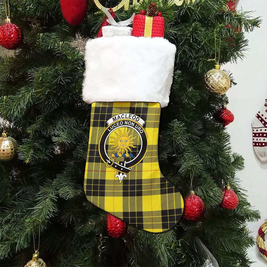 MacLeod of Lewis Modern Clan Badge Tartan Christmas Stocking