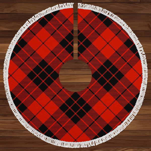 MacLeod of Raasay Ancient Clan Badge Tartan Christmas Tree Skirt