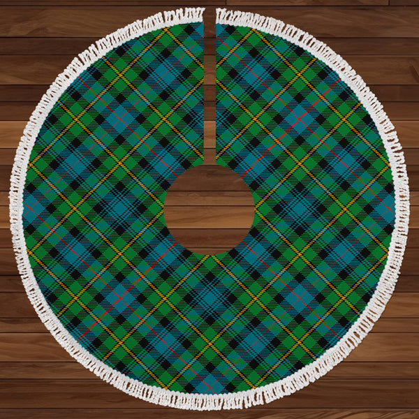 MacLeod of Skye Ancient Clan Badge Tartan Christmas Tree Skirt