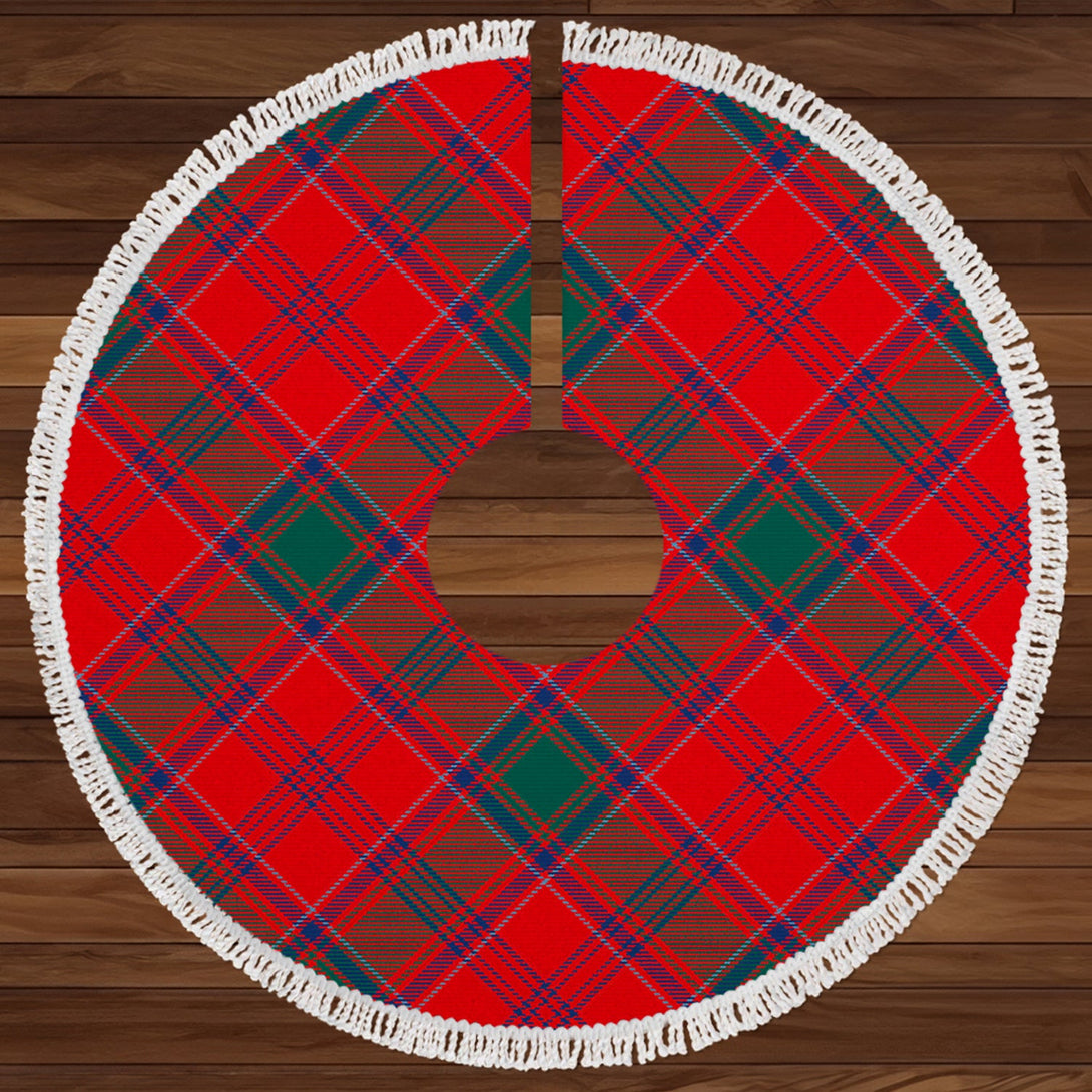 MacLintock Modern Clan Badge Tartan Christmas Tree Skirt