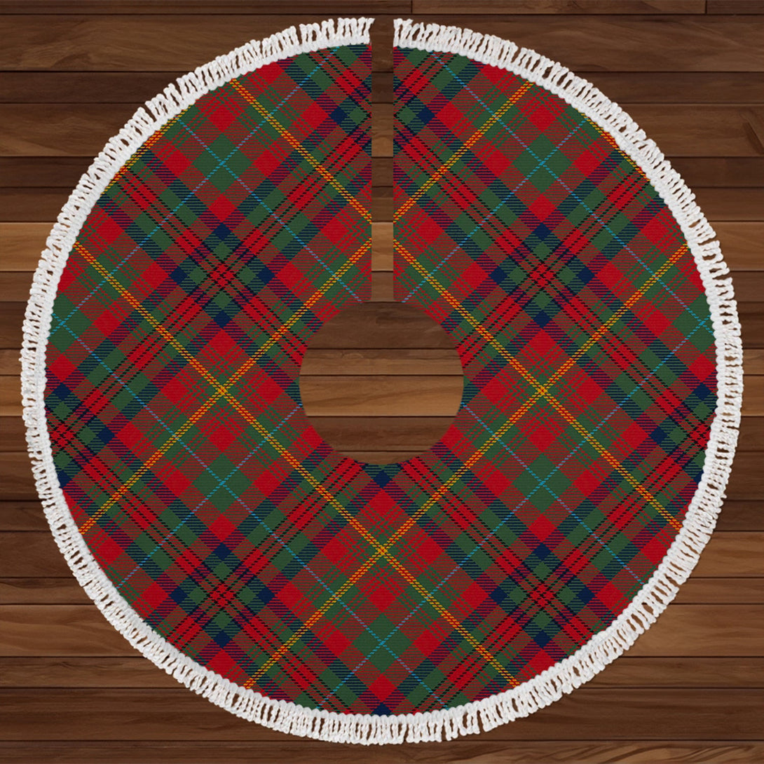 MacMaster Canada Modern Tartan Christmas Tree Skirt