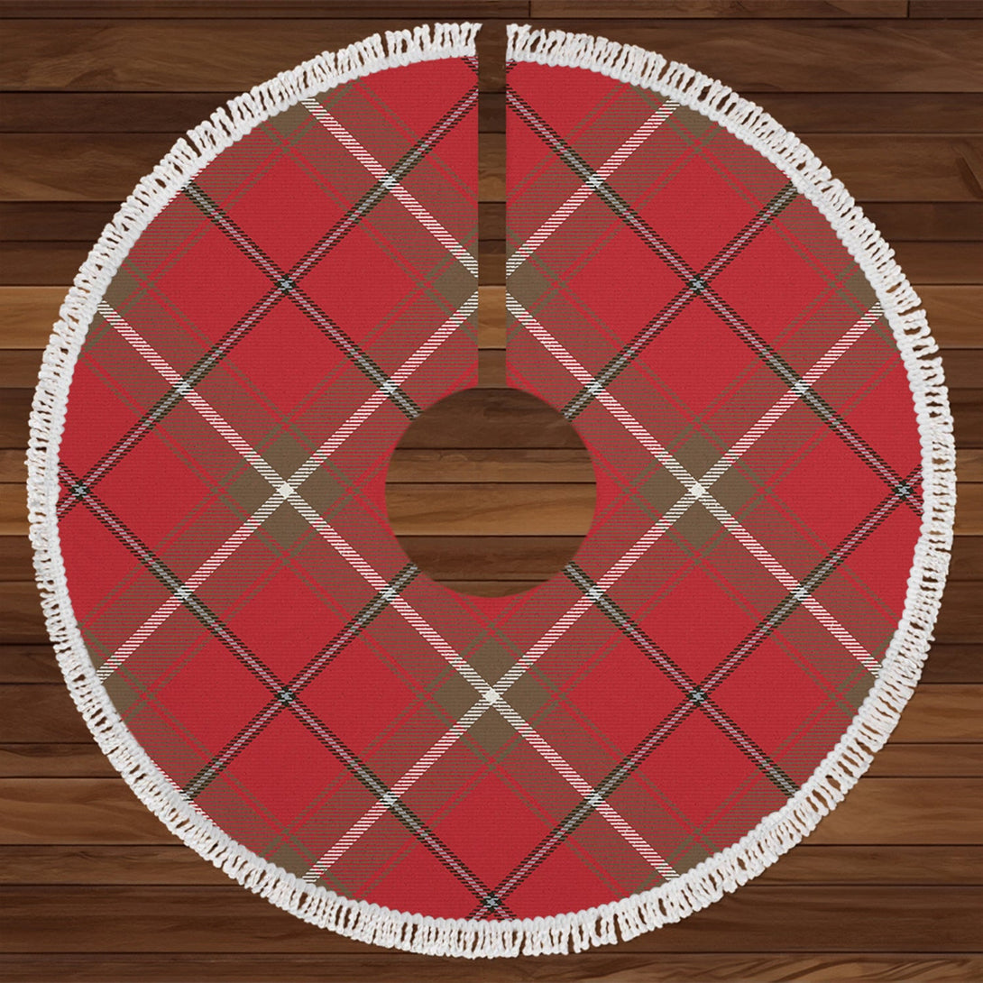 MacMaster USA1 Weathered Tartan Christmas Tree Skirt