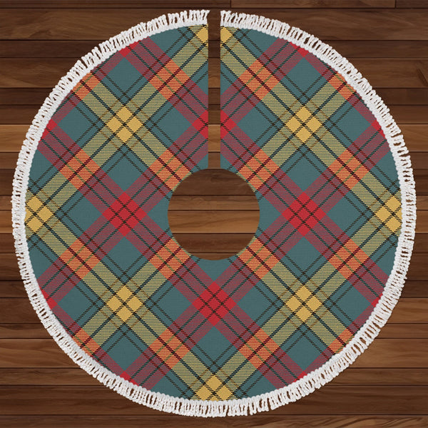 MacMillan 1946 Weathered Tartan Christmas Tree Skirt