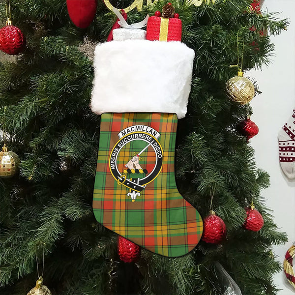 MacMillan Ancient Clan Badge Tartan Christmas Stocking